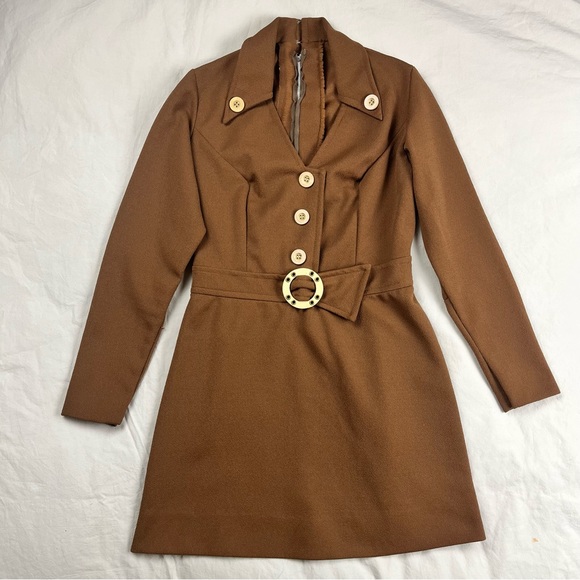 1970s Micro Mini Dress - Picture 1 of 4